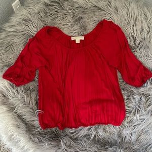 Michael Kors Red Top